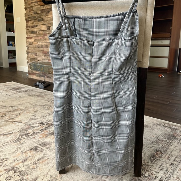 MACCS THE LABEL  plaid mini dress - Picture 4 of 5